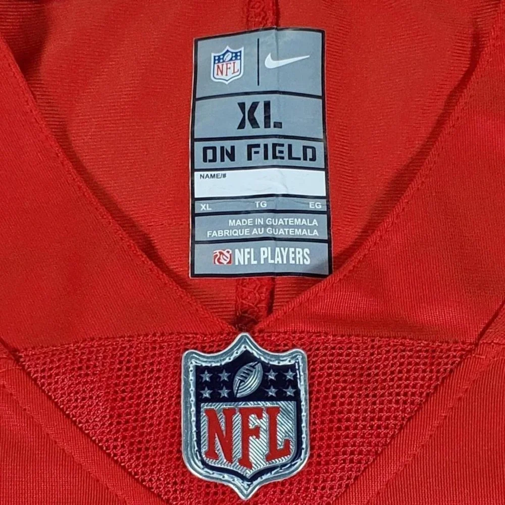 Kansas City Chiefs Jersey Mens XL Red Patrick Mahomes NFL On Field #15 Football